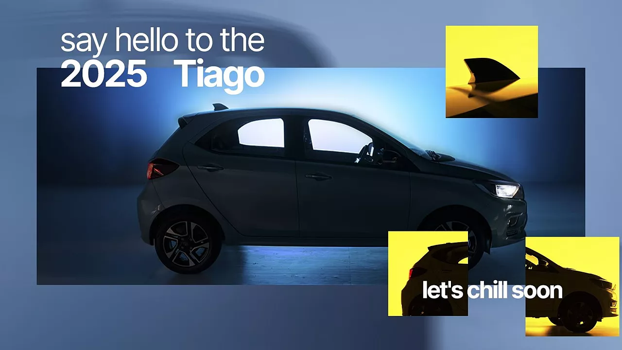 2025 Tata Tiago facelift teased: